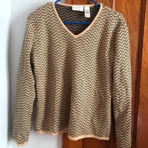Thick and warm pattern pullover